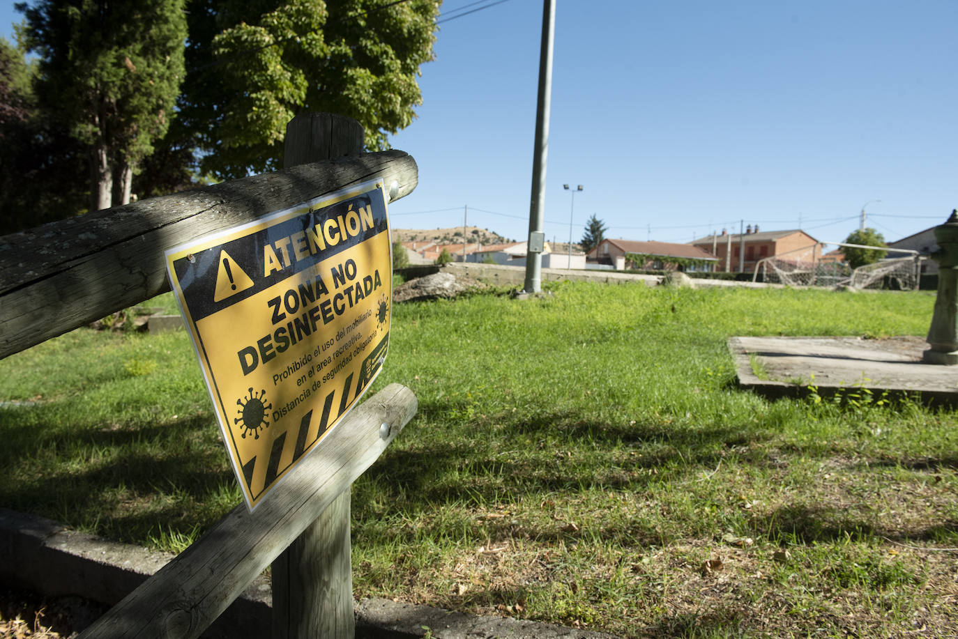 La covid contagia el «miedo» en Segovia.