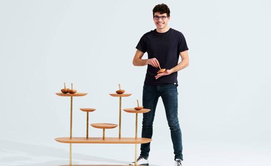 Sergio Rodríguez,exalumno del centro. 