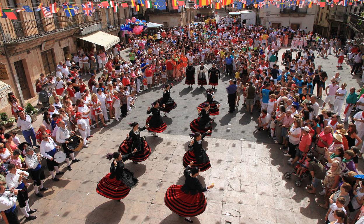 Inauguración de las fiestas en una edición pasada. 