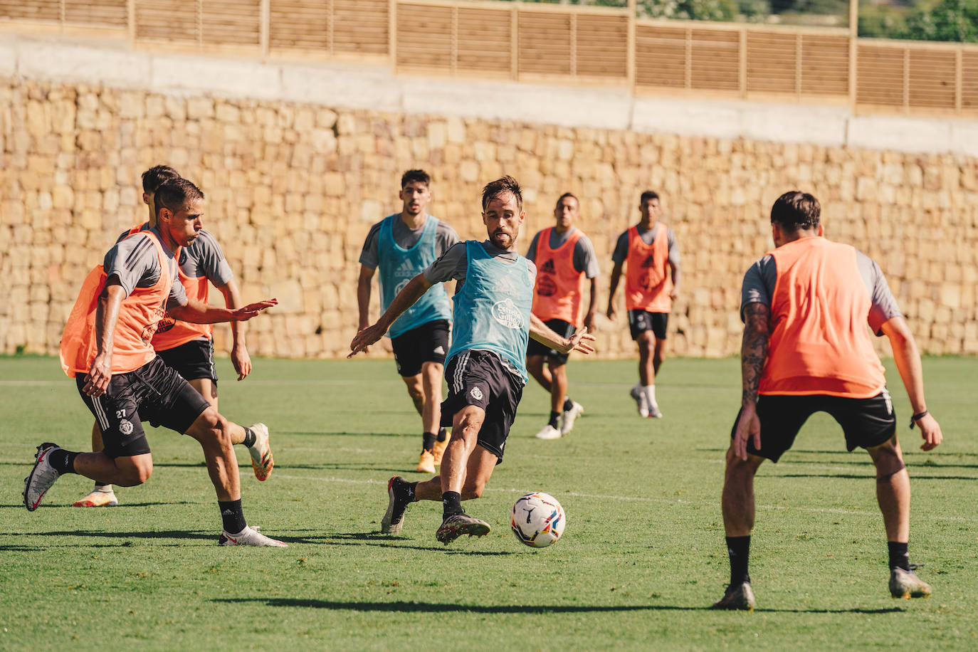 Fotos: Entrenamiento del Real Valladolid en Marbella