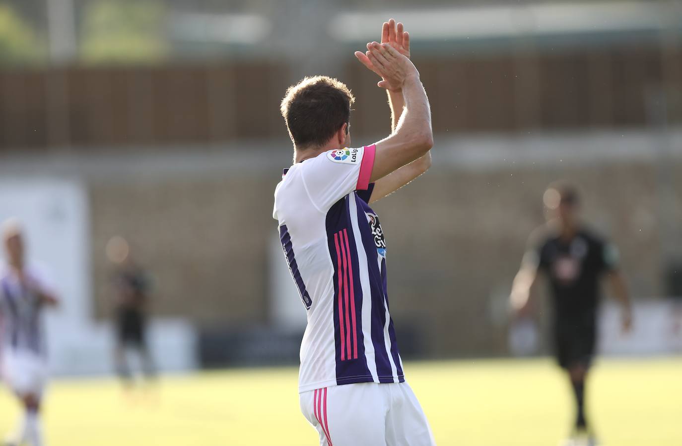 El Real Valladolid ha goleado esta tarde al Granada en el segundo partido amistoso de la pretemporada. 