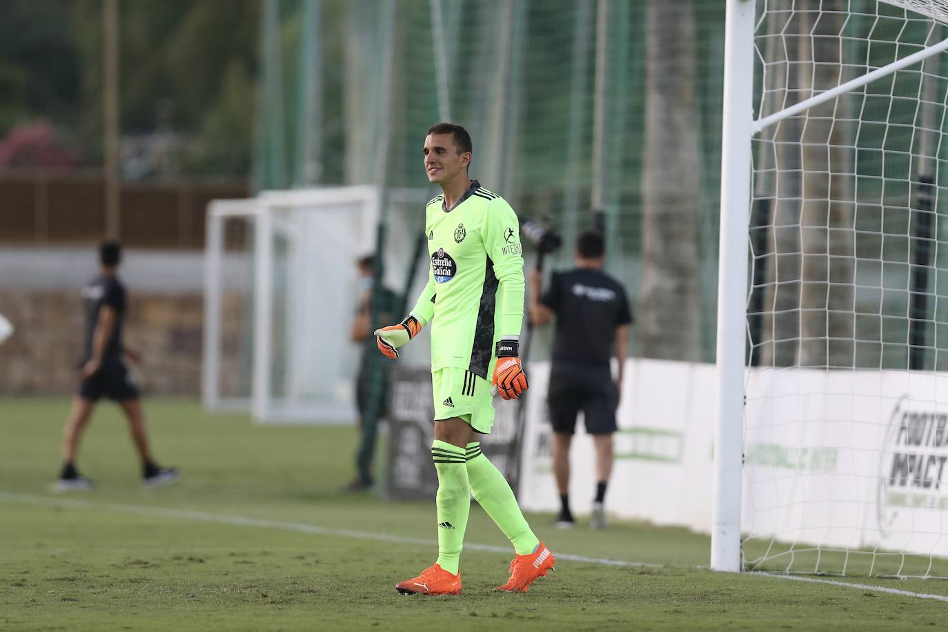 El Real Valladolid ha goleado esta tarde al Granada en el segundo partido amistoso de la pretemporada. 