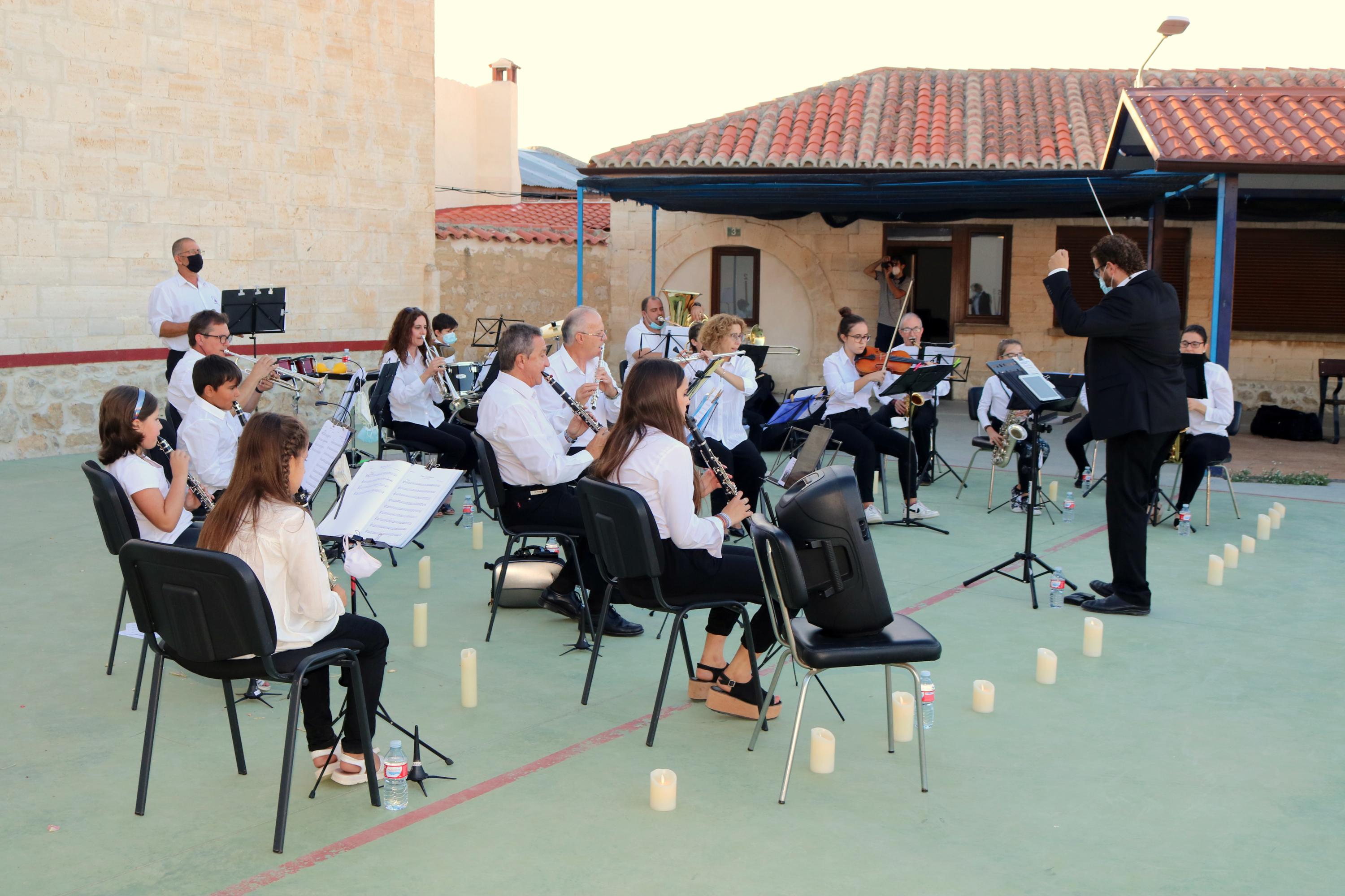 Concierto de la Banda de Música Comarcal en Población de Cerrato