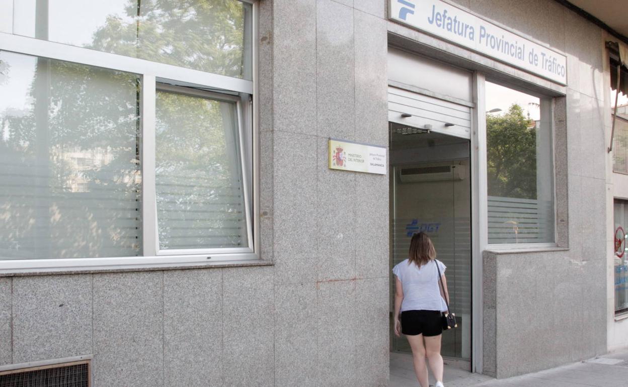 Oficina de la Direccion General de Tráfico (DGT) en Salamanca.