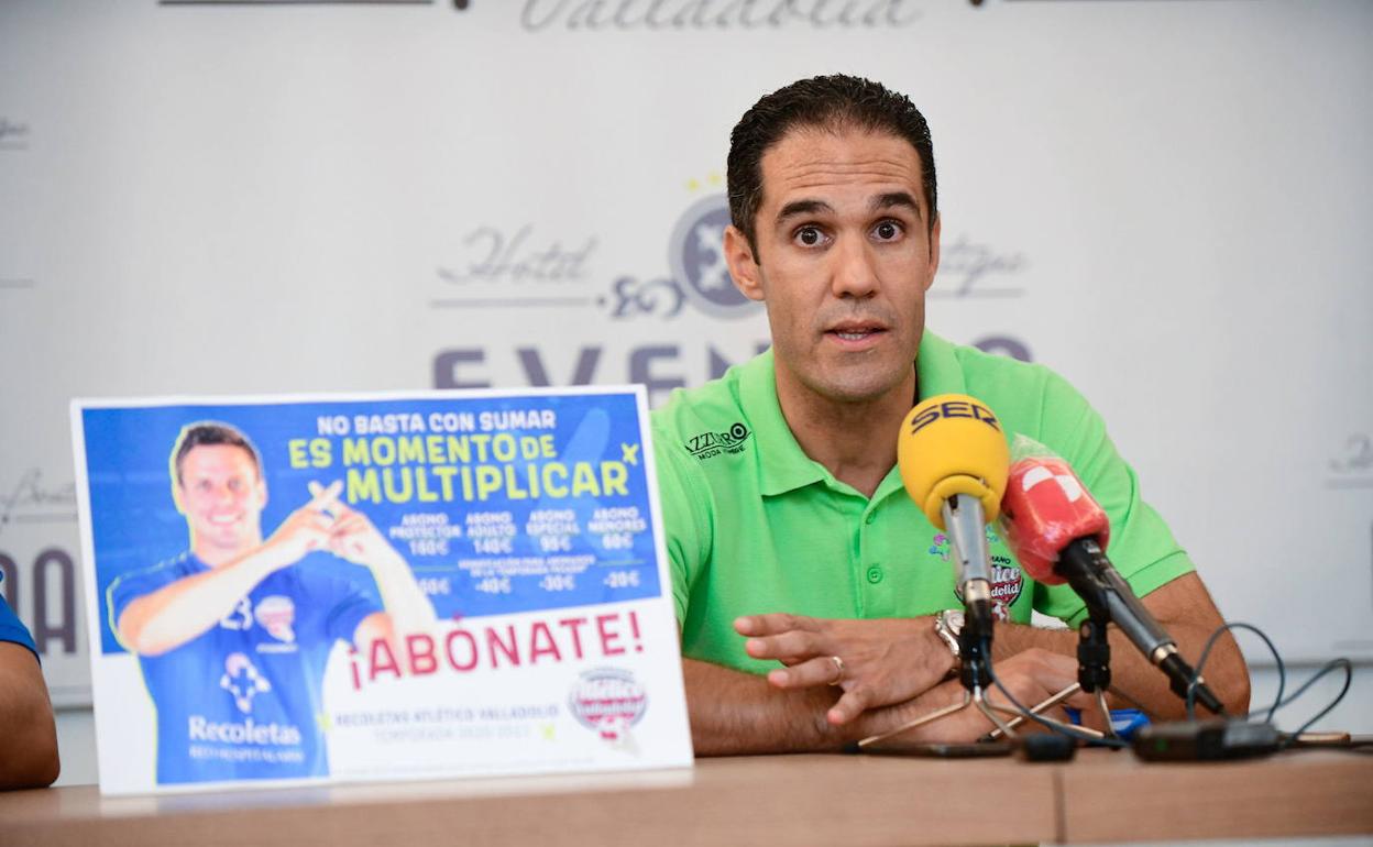 Marioa Arranz, presidente del Atlético Valladolid. 