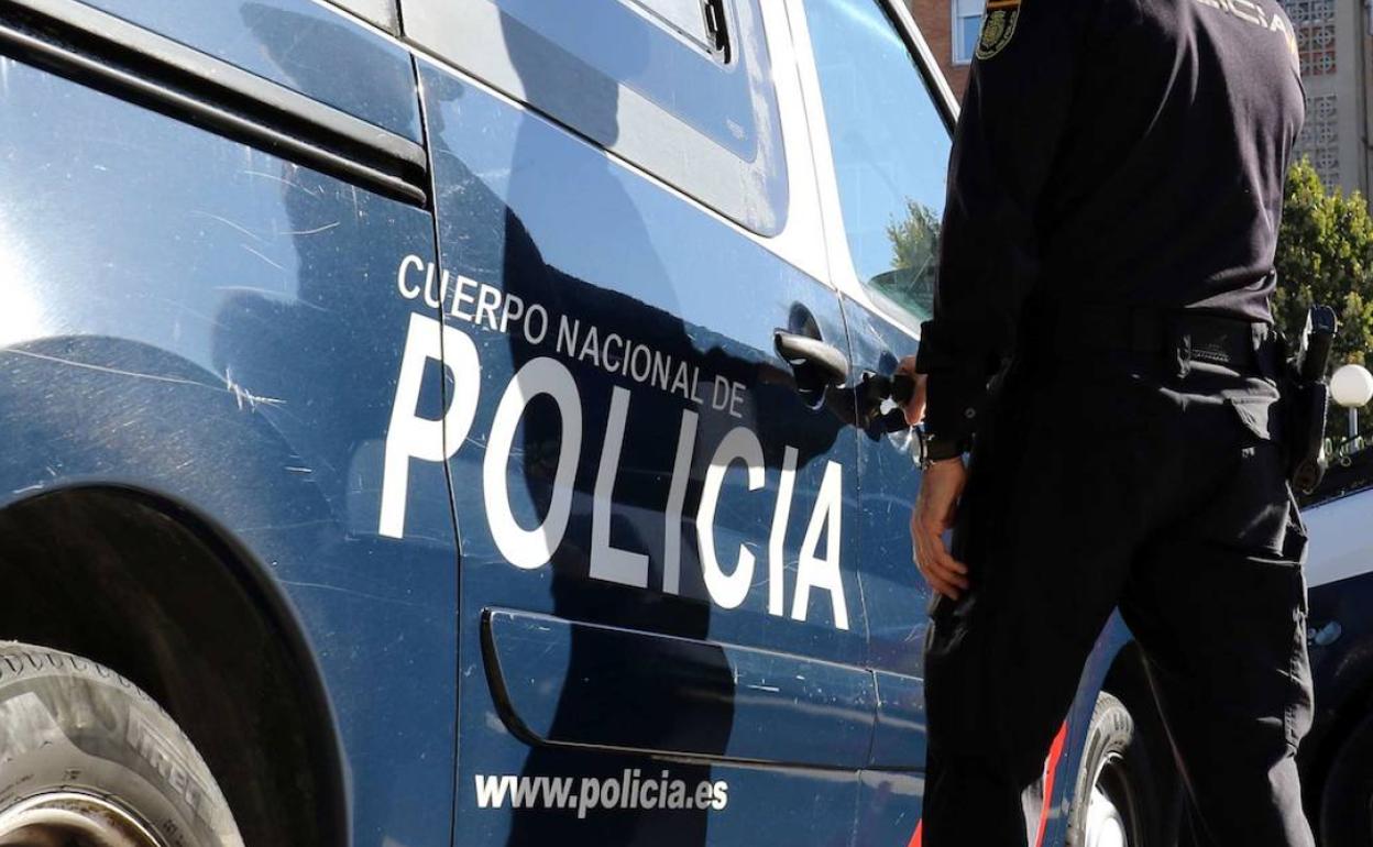 Patrulla de la Policía Nacional de Valladolid.