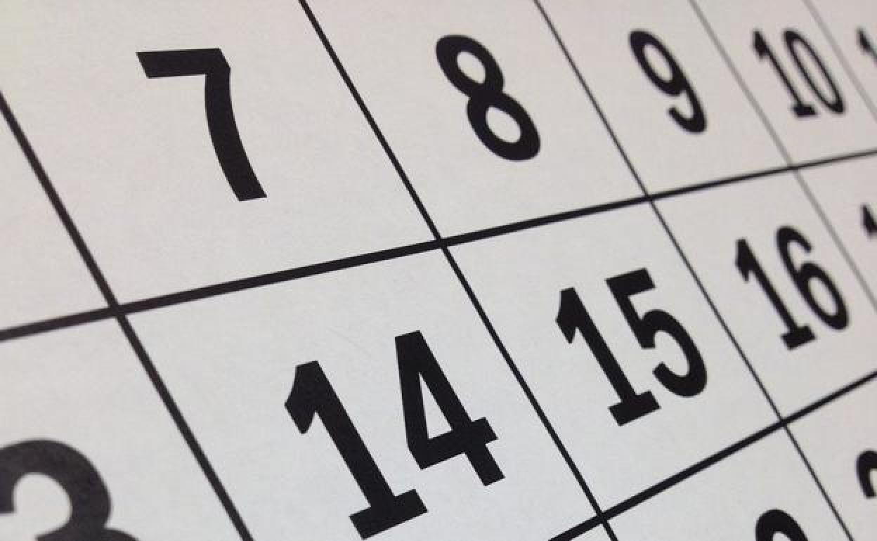 Calendario de fiestas laborales en Castilla y León para 2021. 