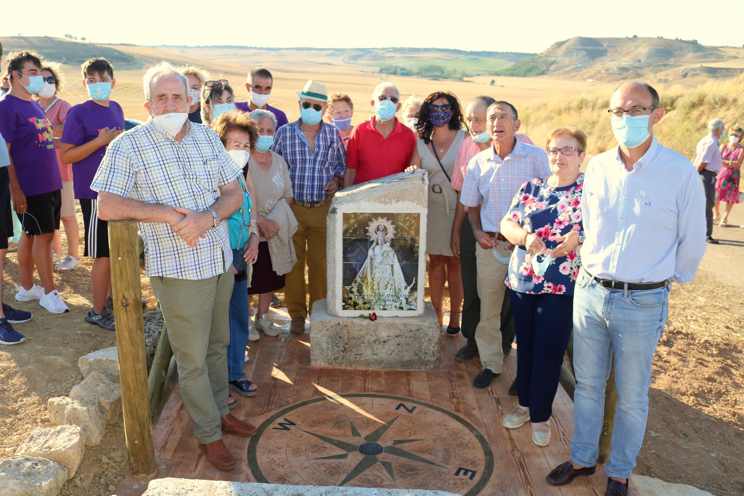 Fotos: Torquemada inaugura el Mirador de la Virgen de Valdesalce