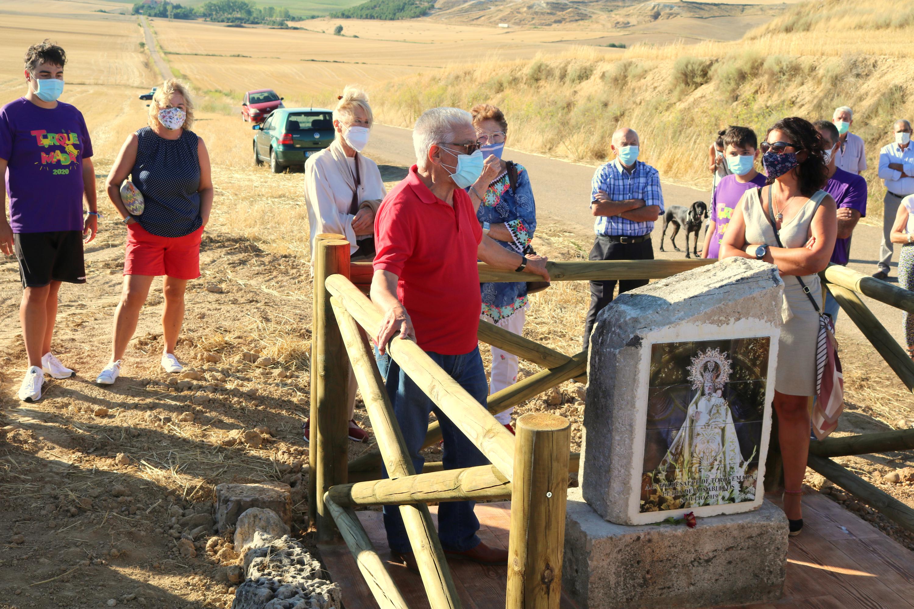 Fotos: Torquemada inaugura el Mirador de la Virgen de Valdesalce