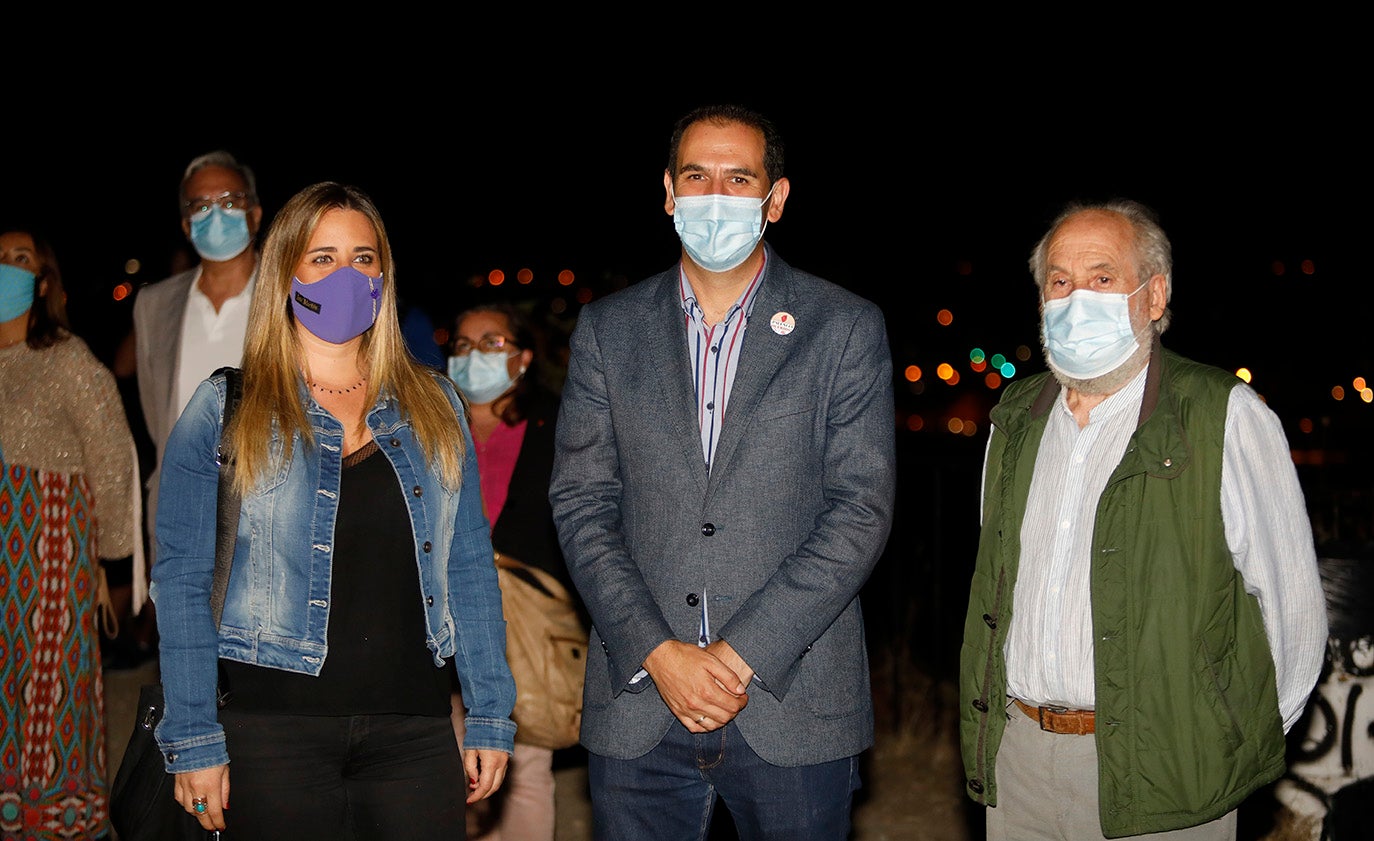 Videomapping en el Cristo del Otero.