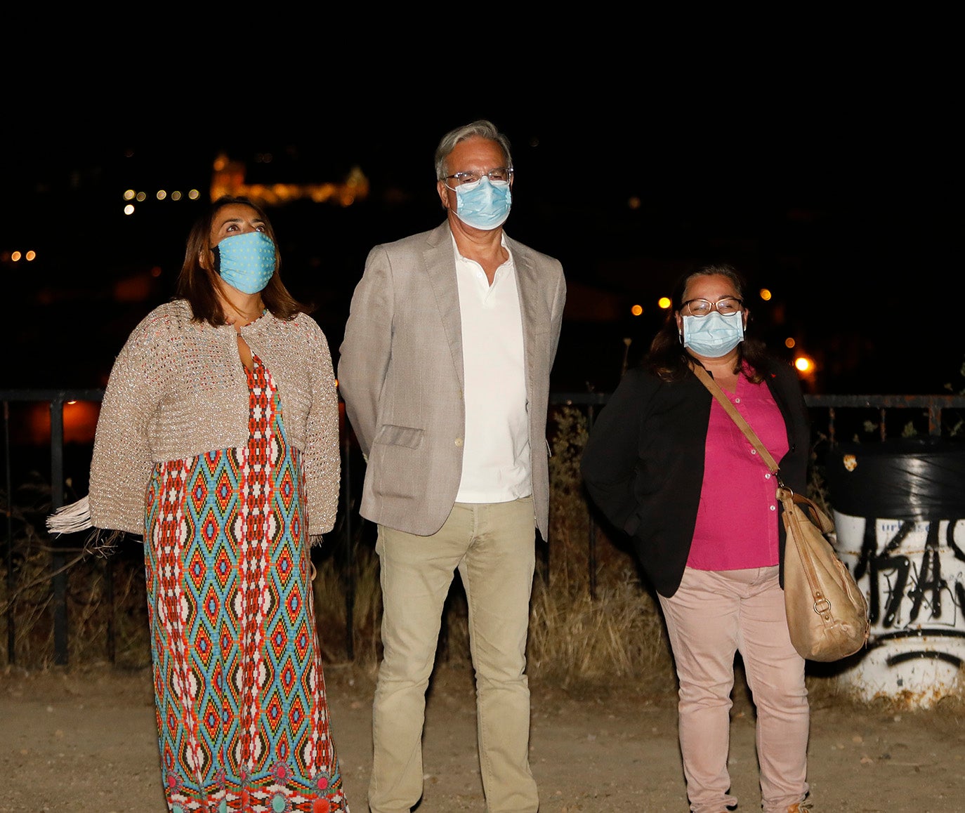 Videomapping en el Cristo del Otero.