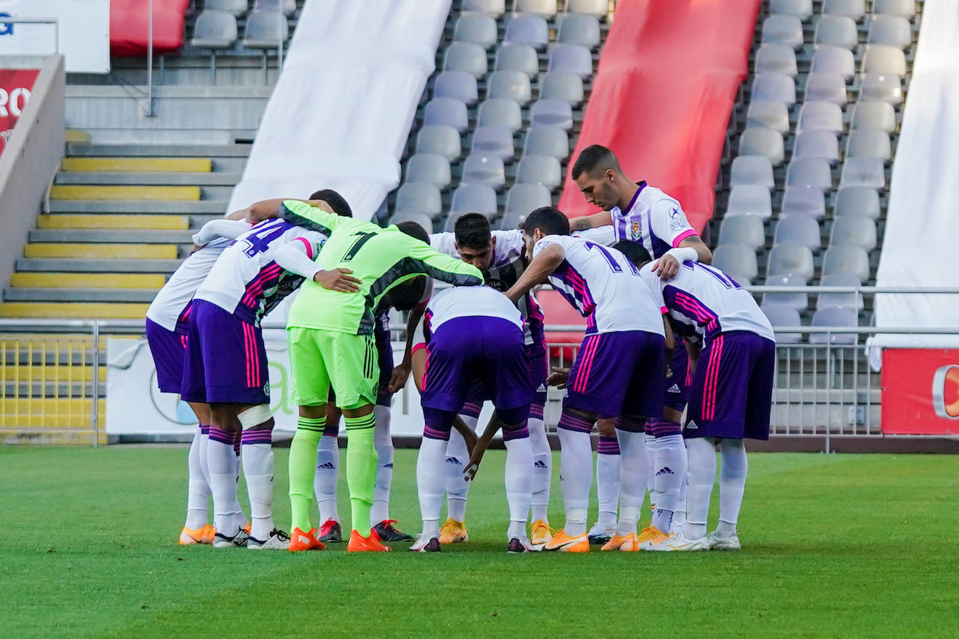 El cansancio acabó de nuevo pasando factura a un Pucela que solo hizo dos cambios y que ofreció momentos de muy buen fútbol