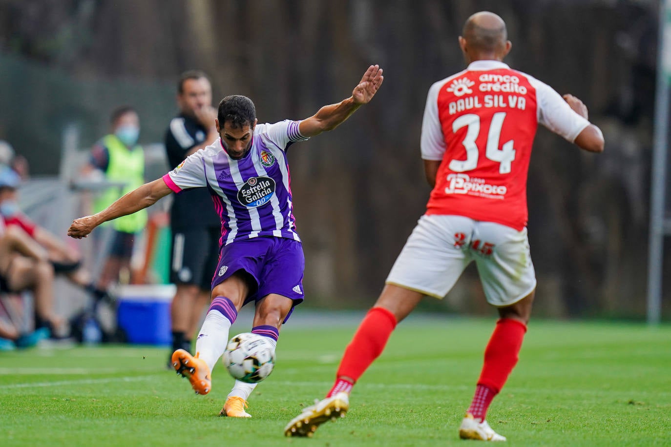 El cansancio acabó de nuevo pasando factura a un Pucela que solo hizo dos cambios y que ofreció momentos de muy buen fútbol