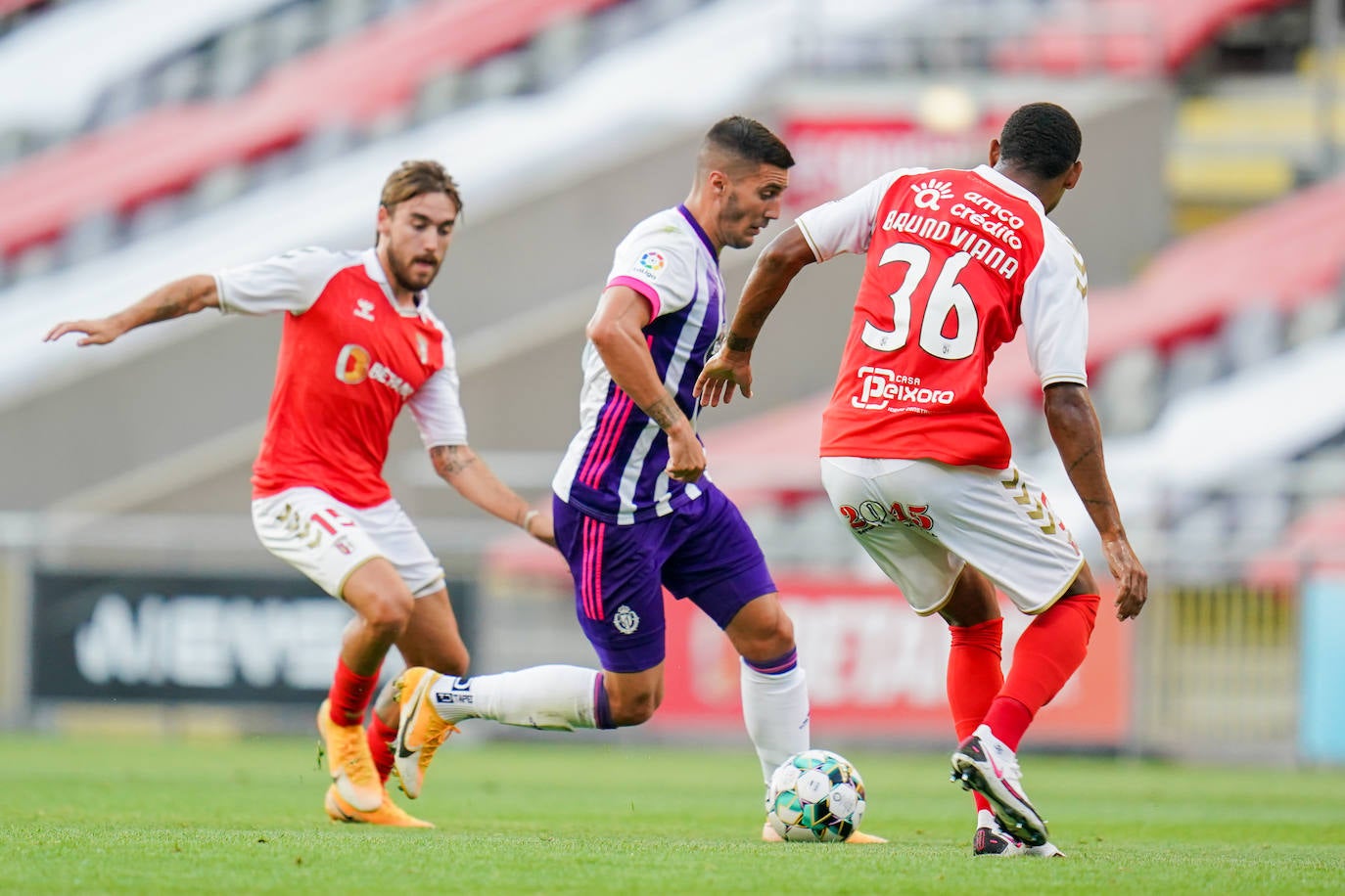 El cansancio acabó de nuevo pasando factura a un Pucela que solo hizo dos cambios y que ofreció momentos de muy buen fútbol