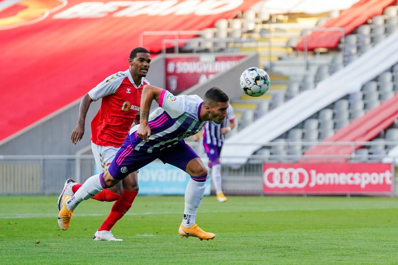 El cansancio acabó de nuevo pasando factura a un Pucela que solo hizo dos cambios y que ofreció momentos de muy buen fútbol