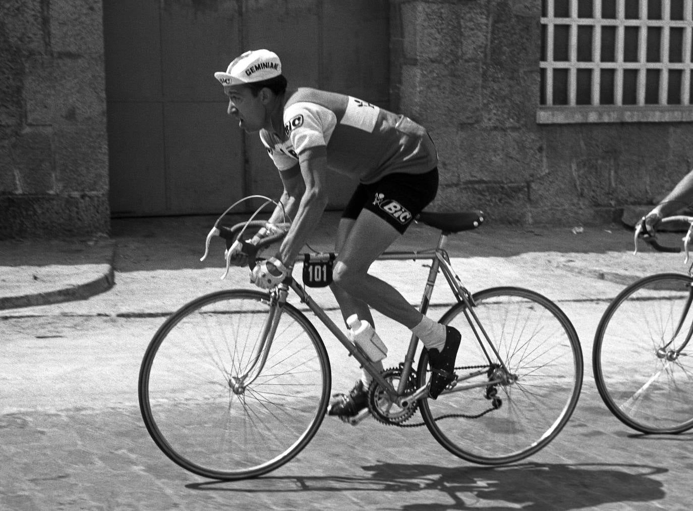 Julio Jiménez en sus años en activo. 