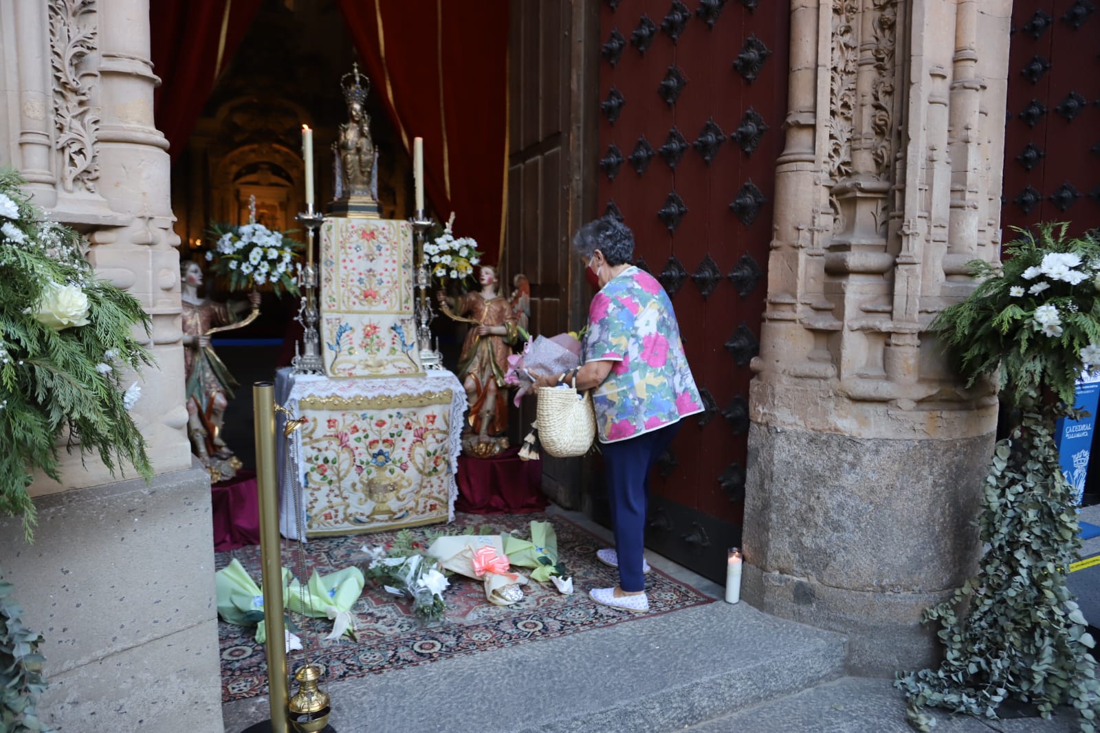 Fotos: Salamanca rinde honores a su patrona resignada por la limitación de aforo