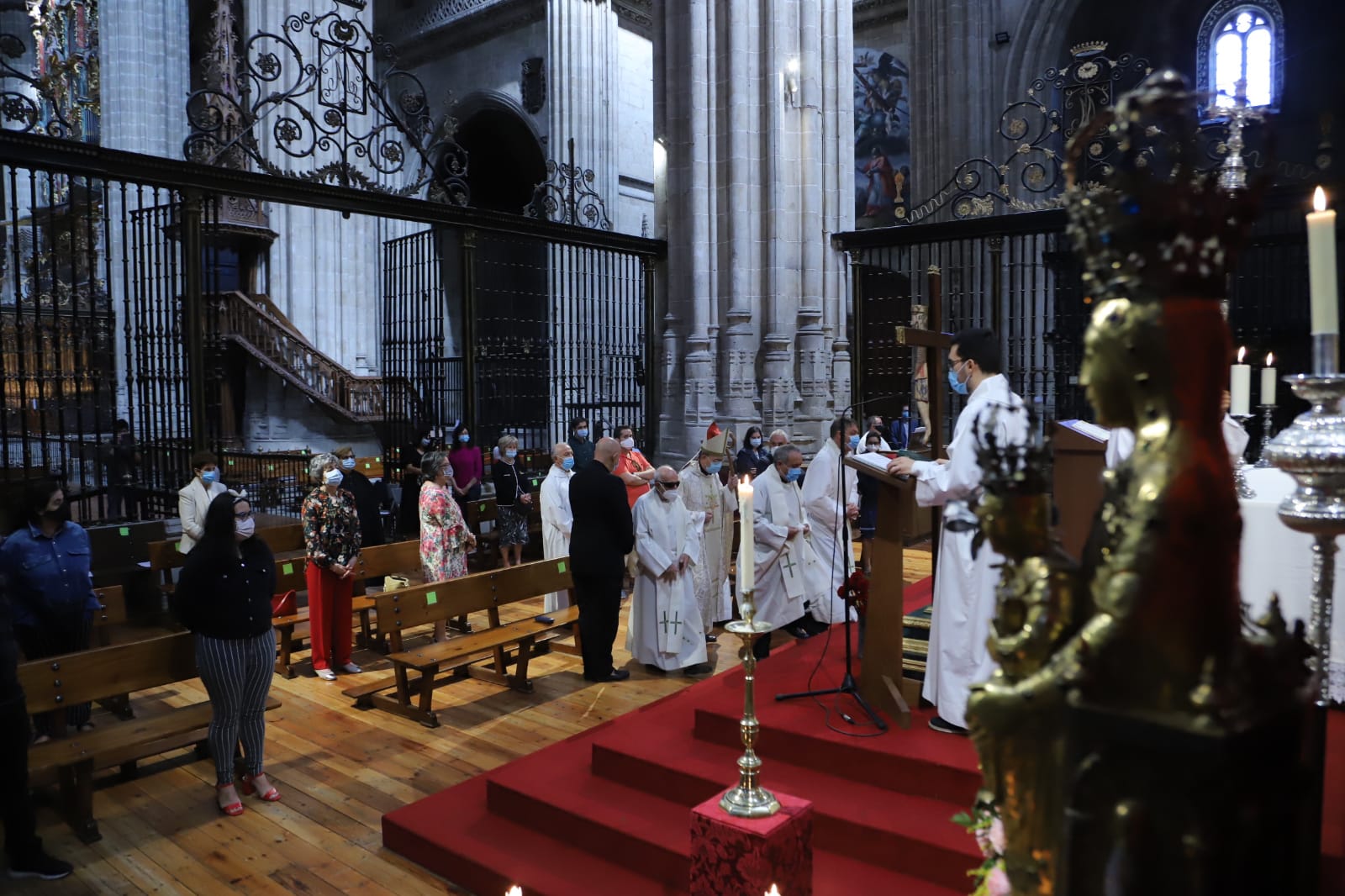 Fotos: Salamanca rinde honores a su patrona resignada por la limitación de aforo