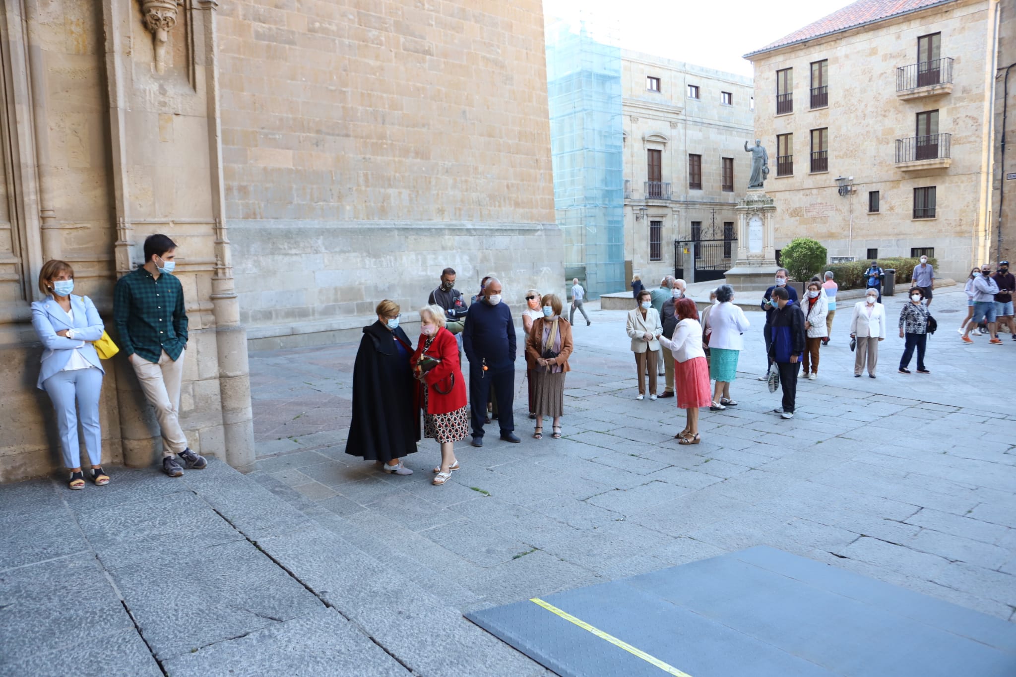 Fotos: Salamanca rinde honores a su patrona resignada por la limitación de aforo