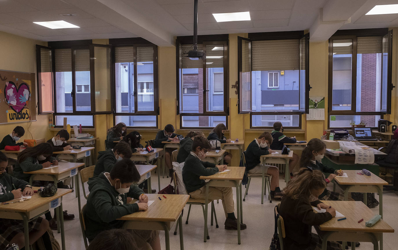 Primer día en el Colegio Santa Teresa de Jesús-Teresianas.