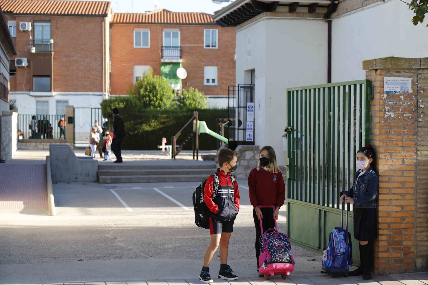 Vuelta al cole en el colegio CRA La Villa de Peñafiel. 