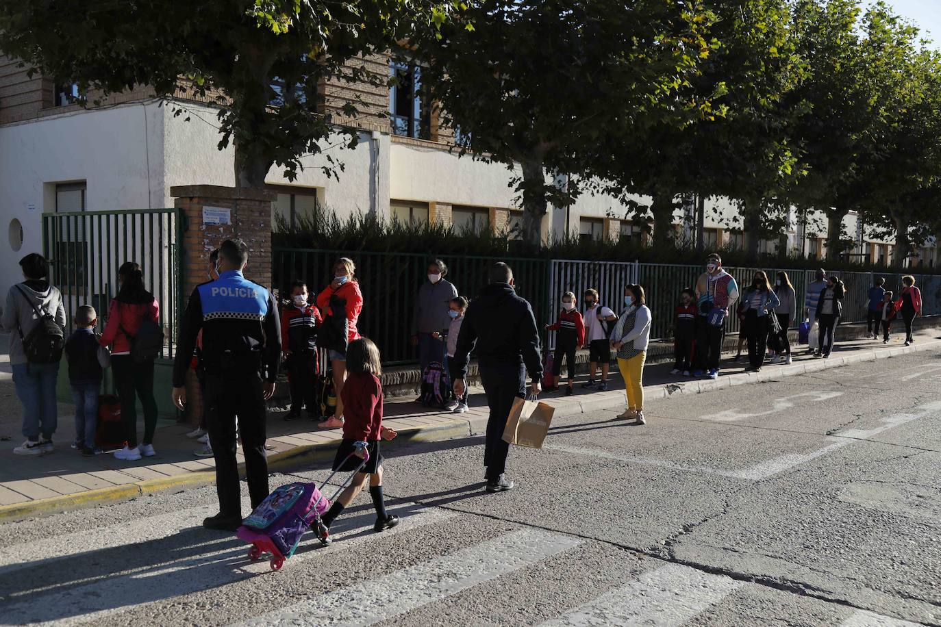 Vuelta al cole en el colegio CRA La Villa de Peñafiel. 