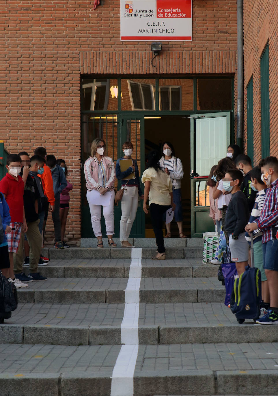 12.000 niños segovianos han vuelto a las aulas. 