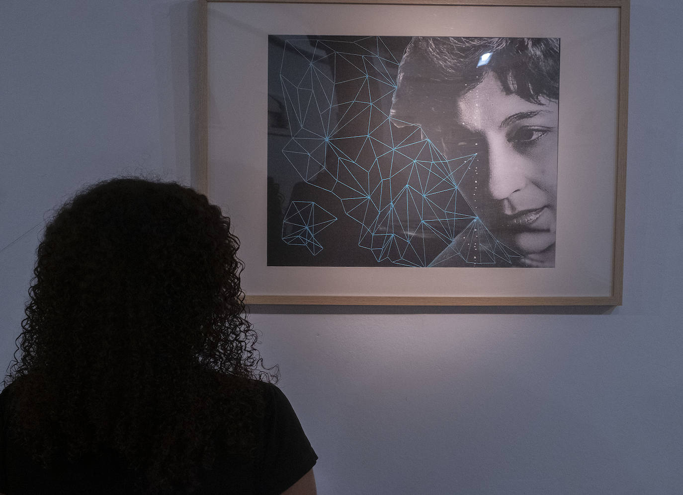 Exposición en la muestra 'Mujeres: corto y cambio', en la Casa Revilla. 