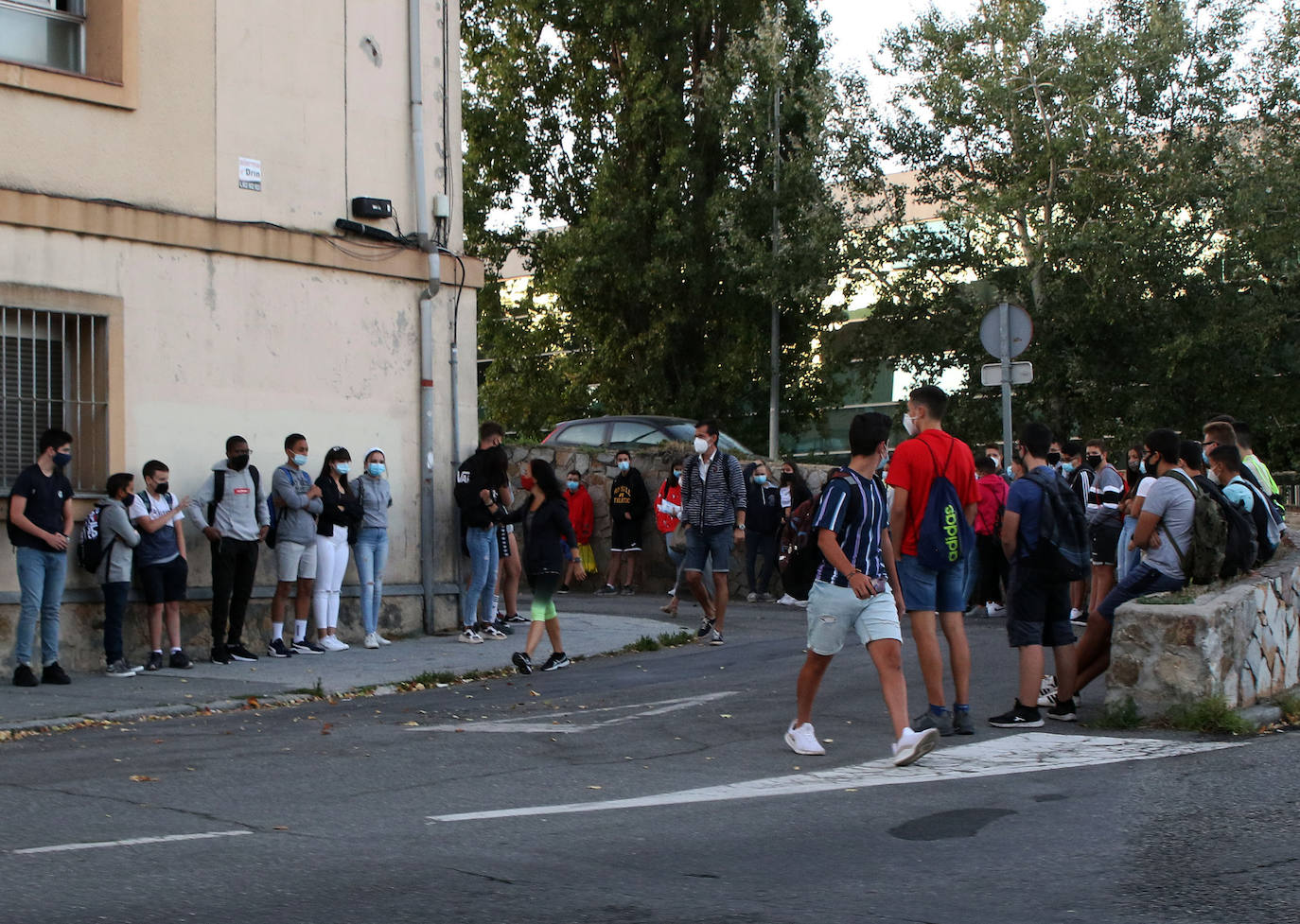 Vuelta a las clases en los Institutos de Segovia 