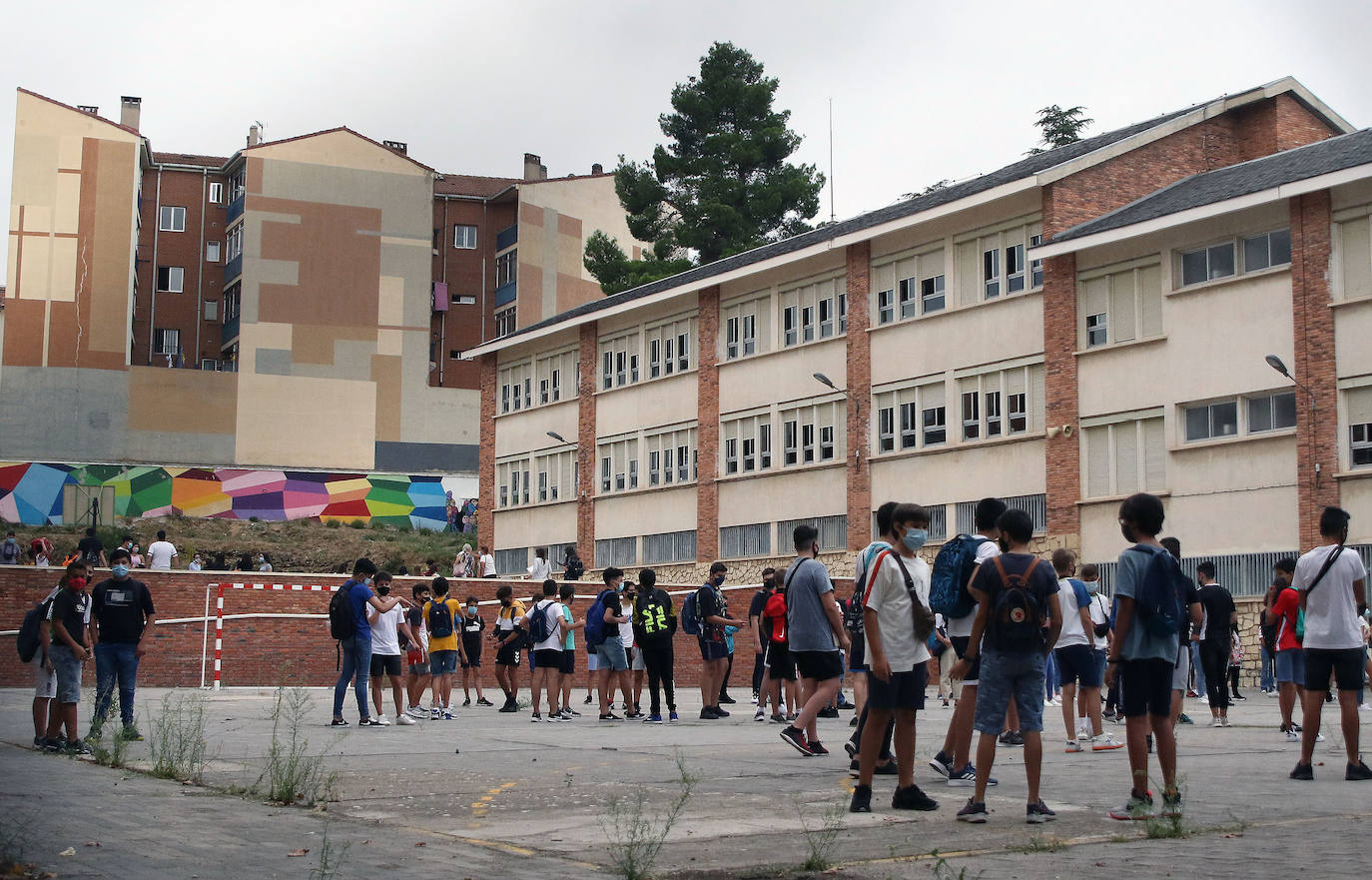 Vuelta a las clases en los Institutos de Segovia 