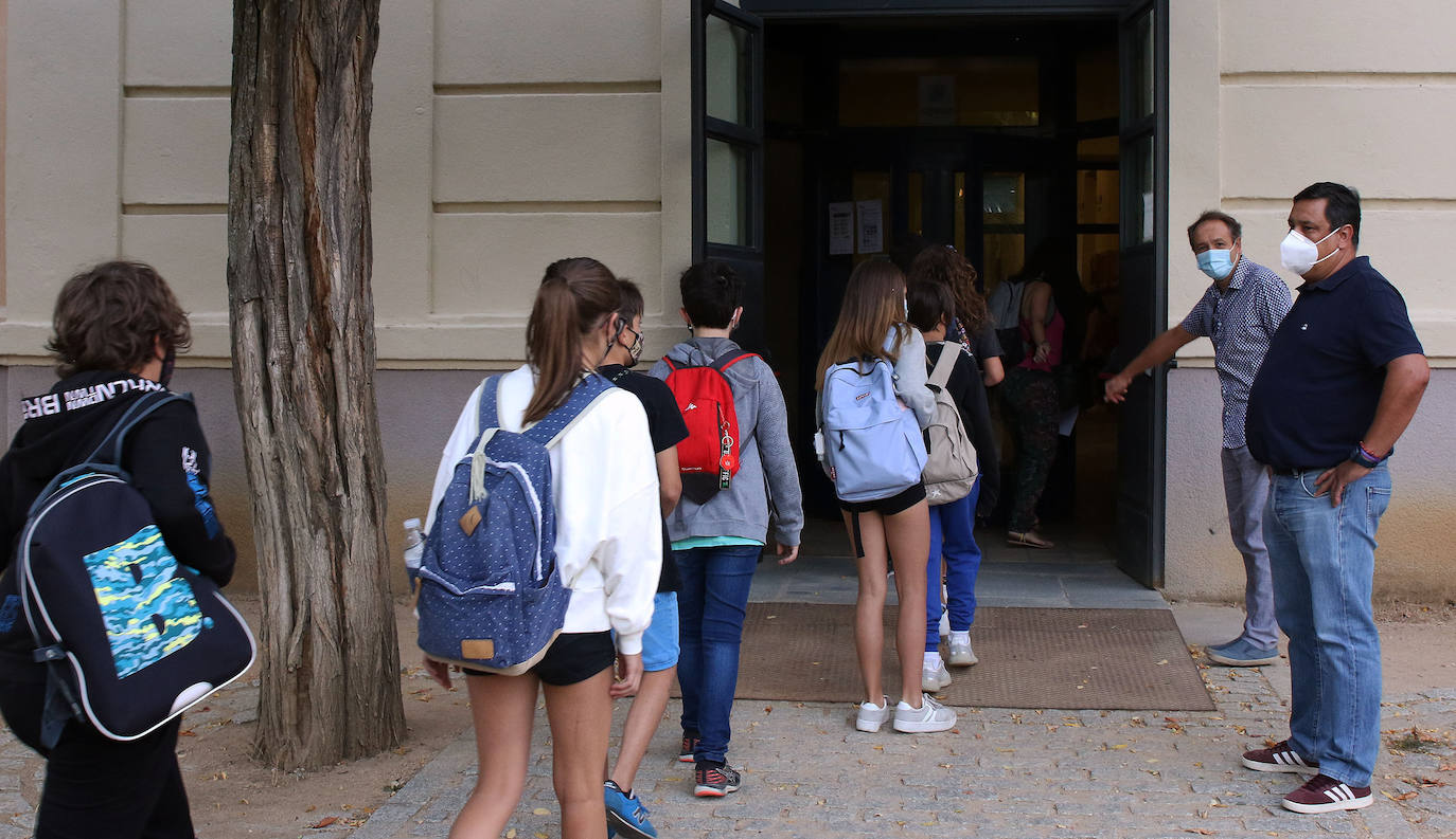 Vuelta a las clases en los Institutos de Segovia 