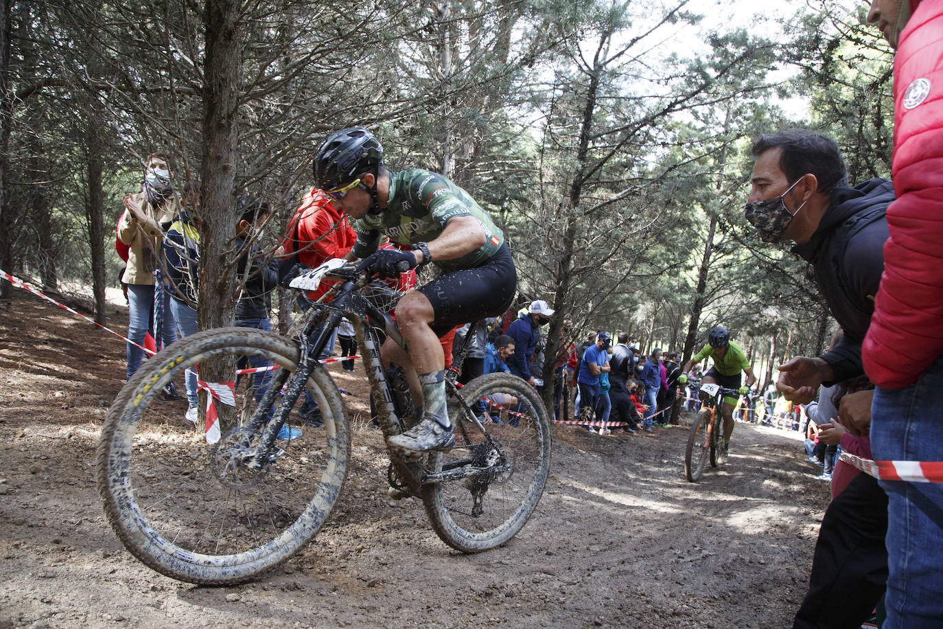 Campeonato de España BTT XCO 2020 en el Parque de las Contiendas, en Valladolid. 