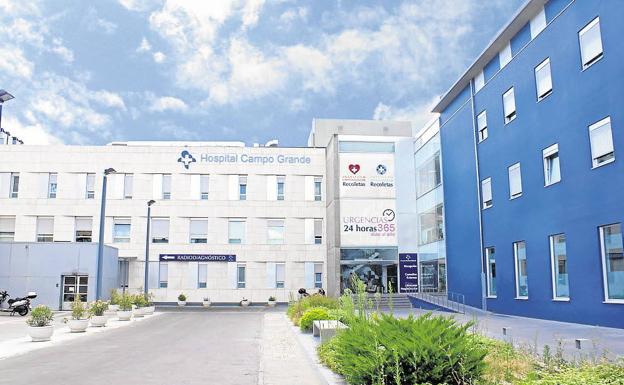 Hospital Recoletas Campo Grande, en Valladolid.