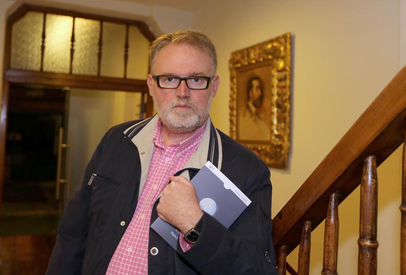 El escritor Mario Pérez Antolín. 