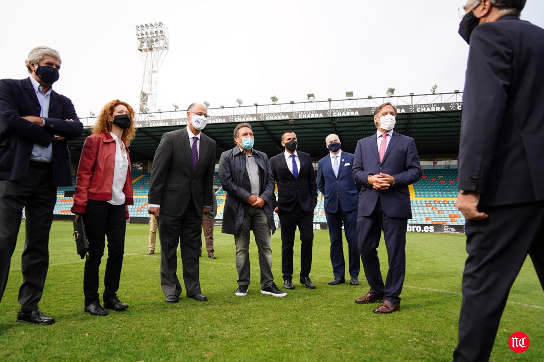 Acto de presentación en Salamanca del convenio entre fundaciones