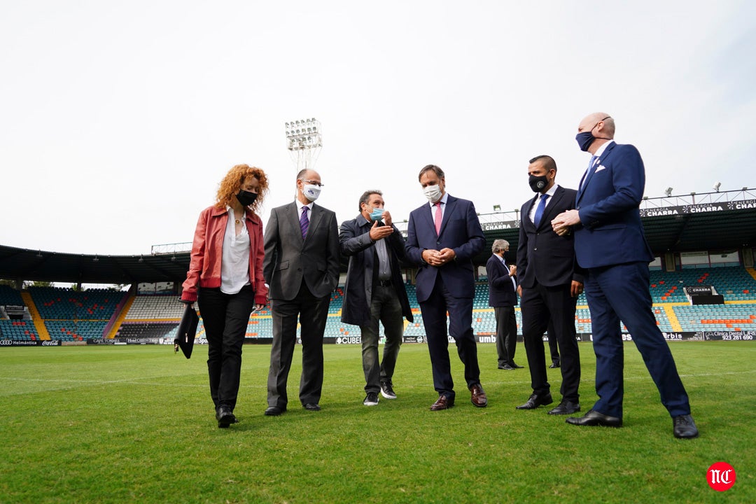 Acto de presentación en Salamanca del convenio entre fundaciones