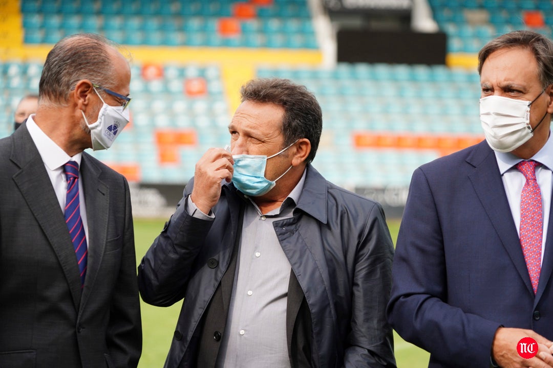 Acto de presentación en Salamanca del convenio entre fundaciones