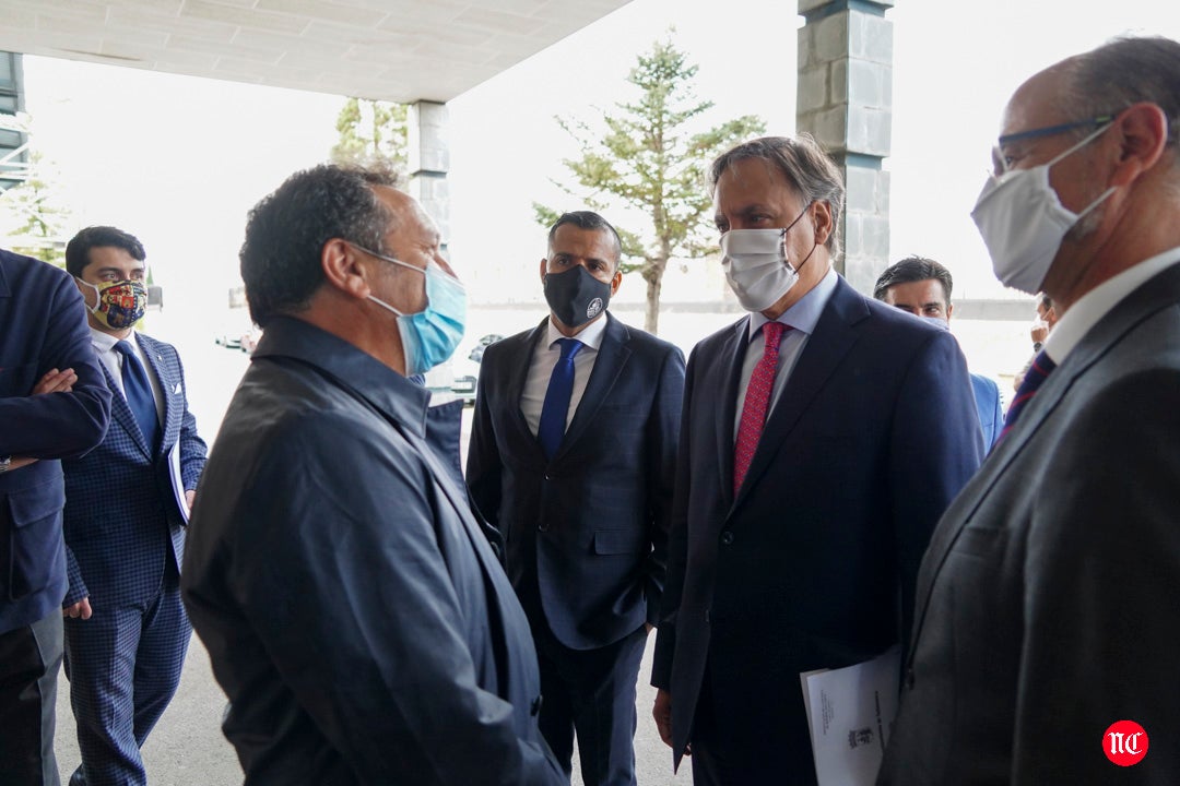Acto de presentación en Salamanca del convenio entre fundaciones