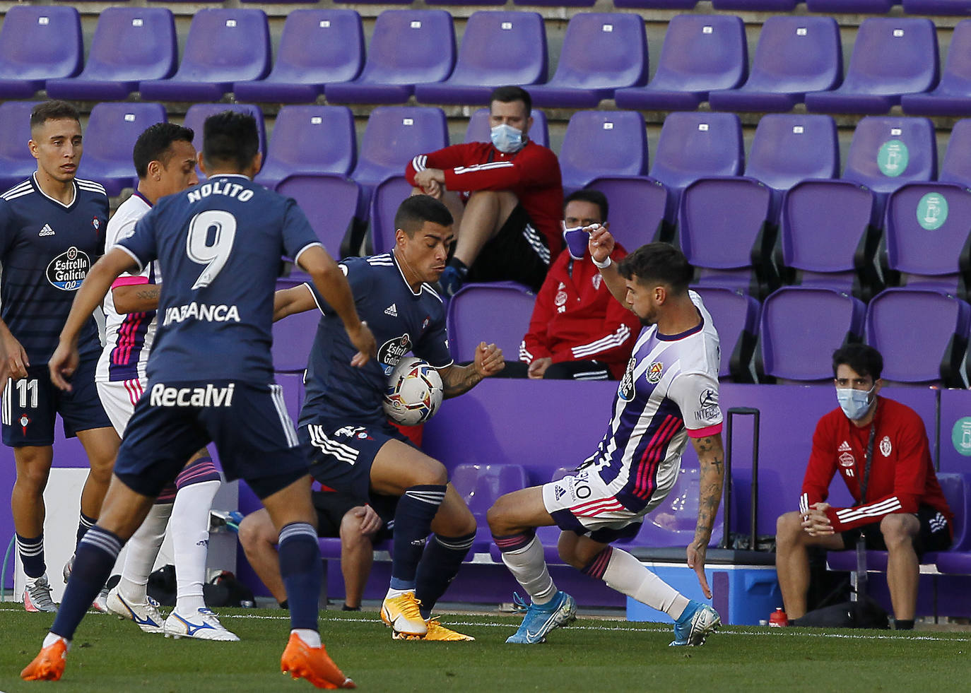 Fotos: Real Valladolid-Celta