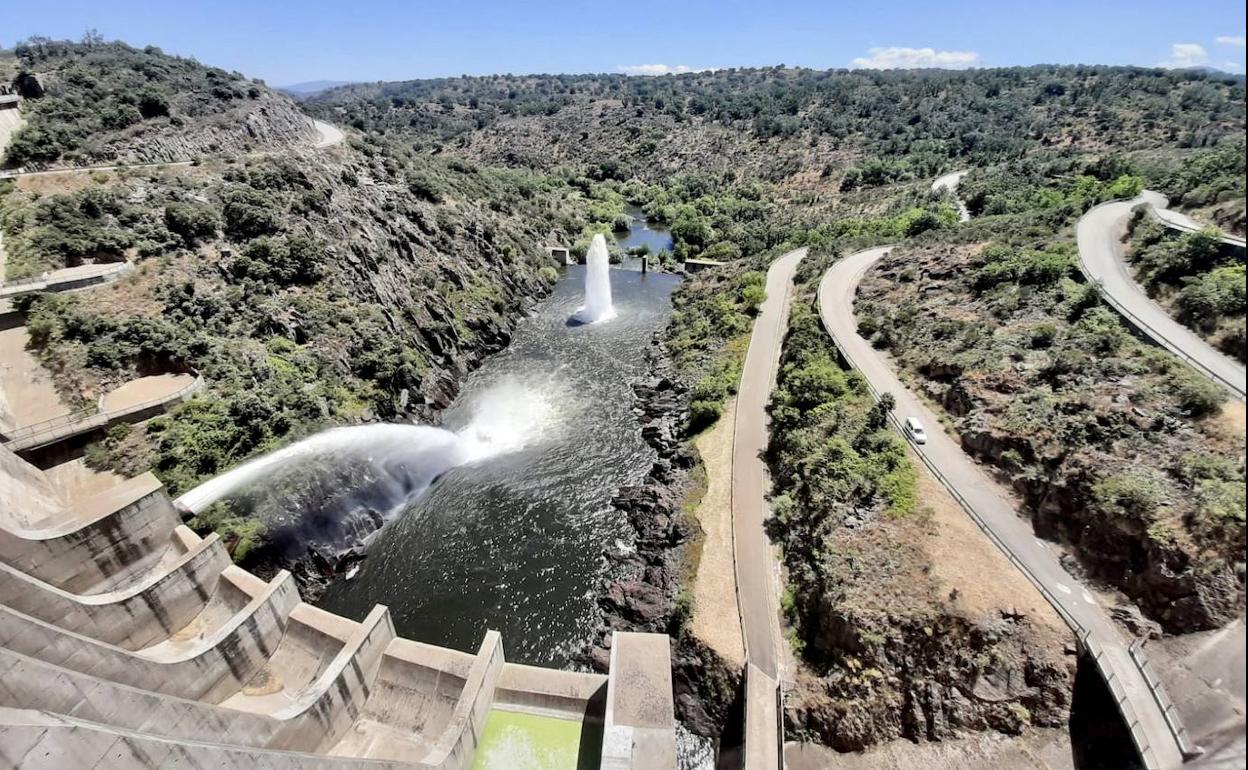 Embalse de Irueña.