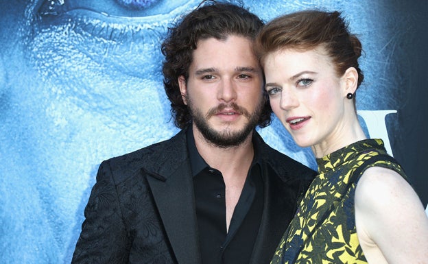 Kit Harington y Rose Leslie.