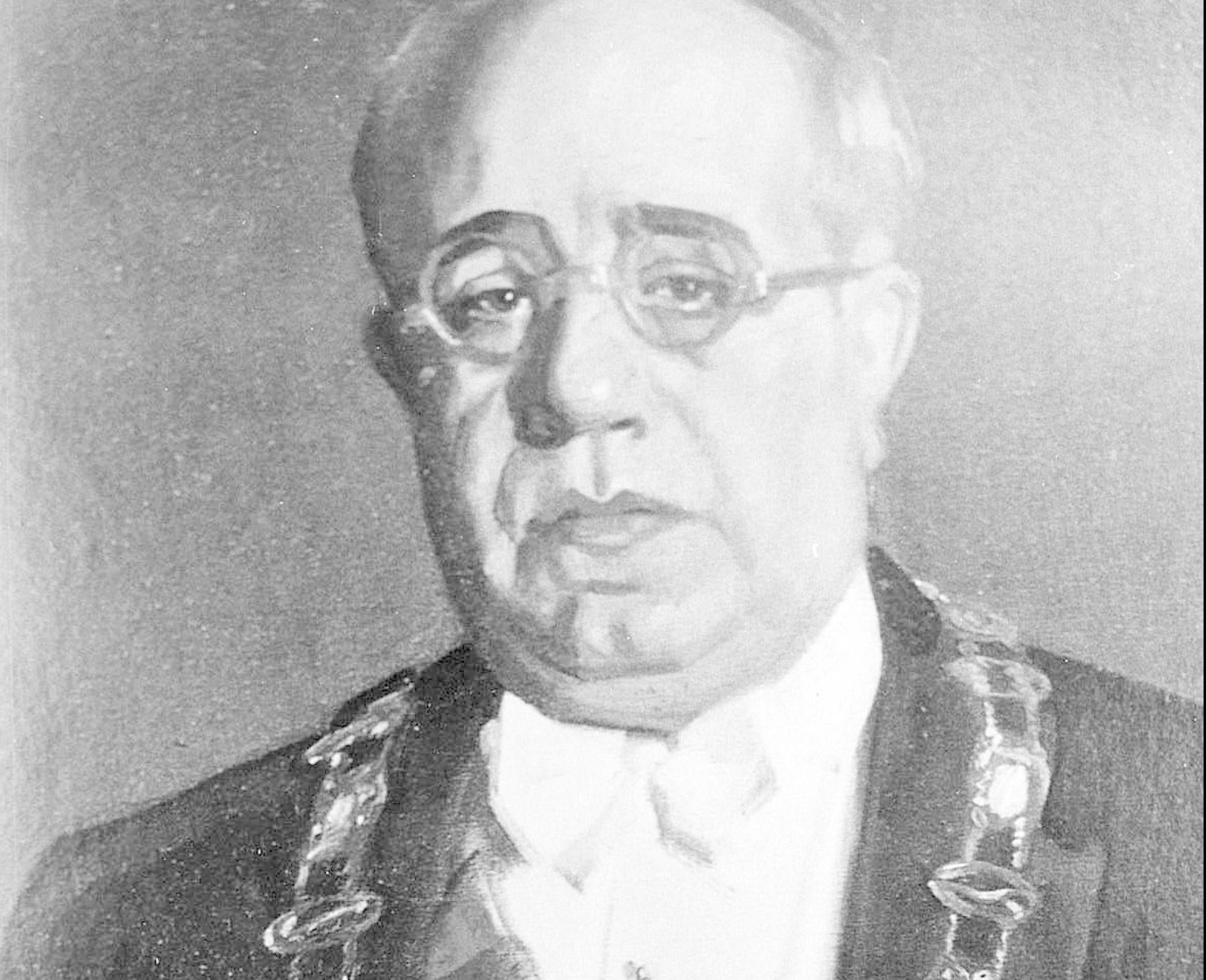 Retrato de Manuel Azaña.