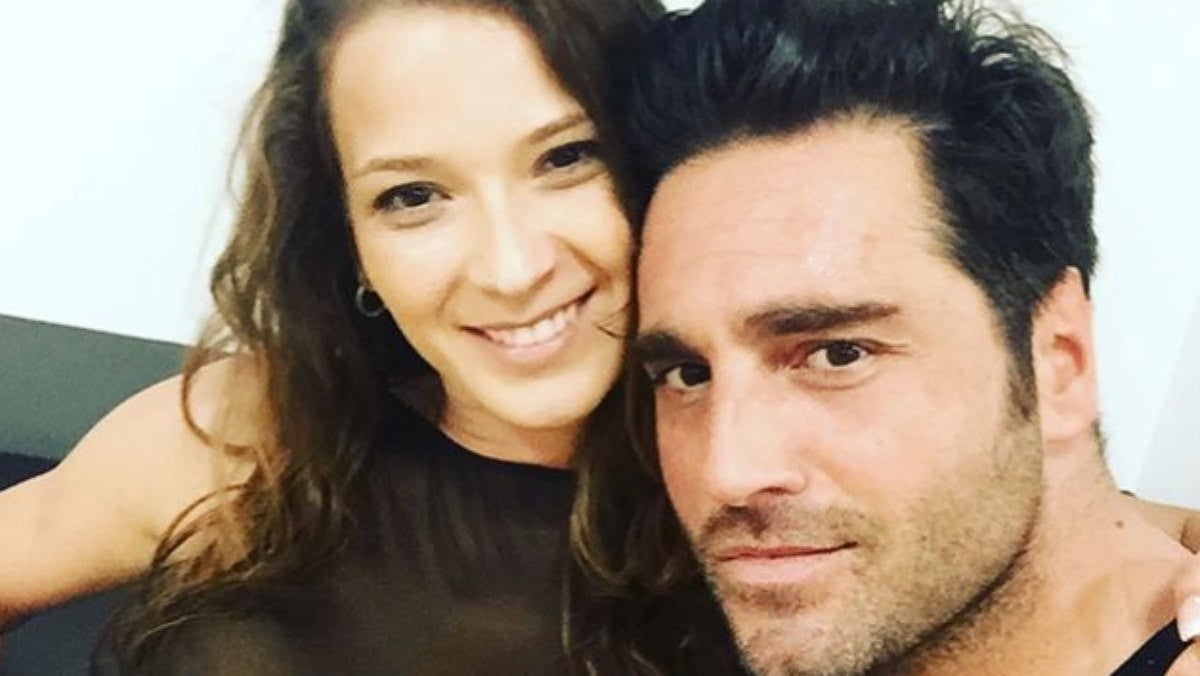 David Bustamante con su nueva pareja, la bailarina Yana Olina.