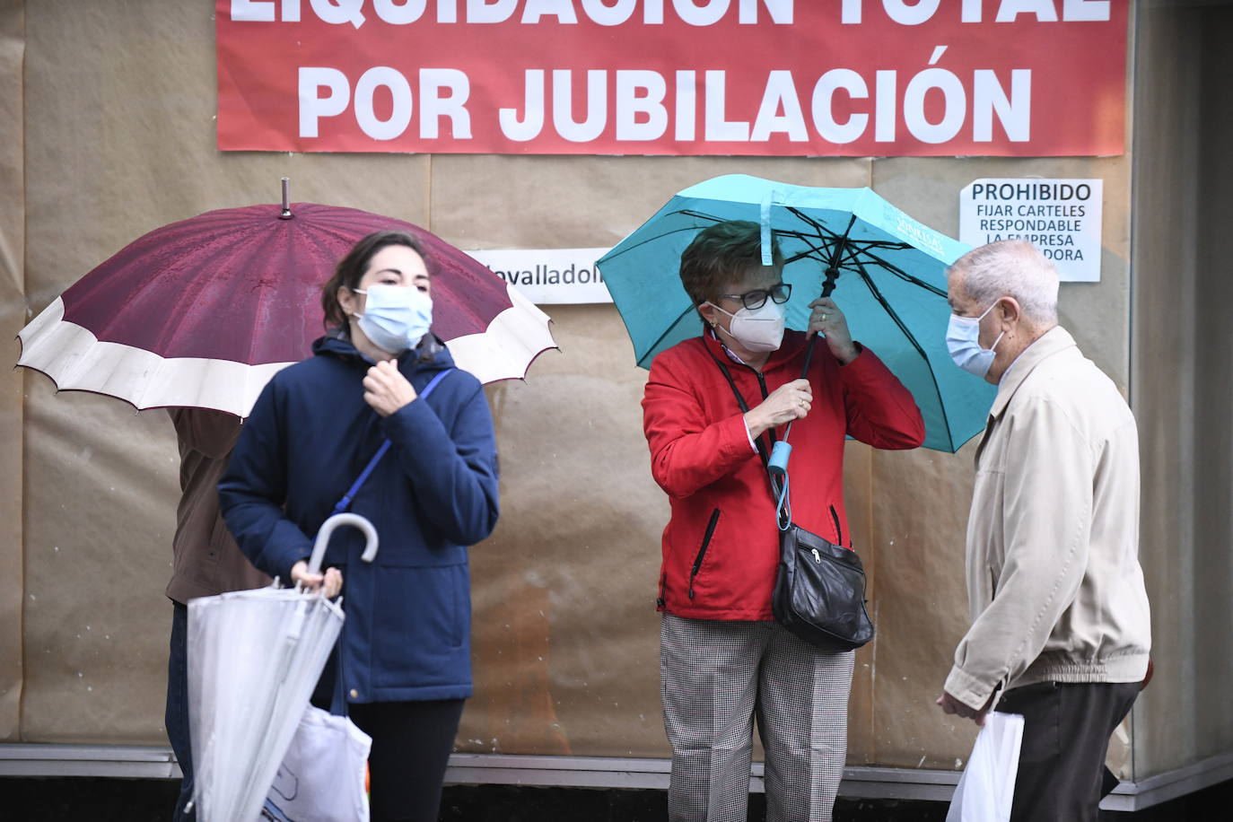 Fotos: Activada la alerta naranja por viento en Valladolid