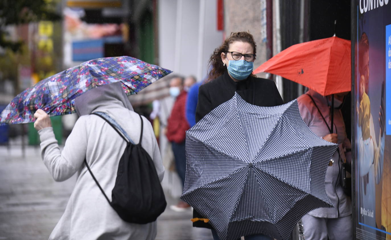 Fotos: Activada la alerta naranja por viento en Valladolid