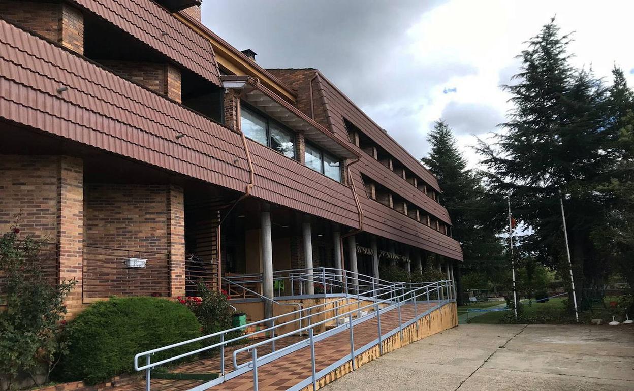 Residencia de ancianos Rovira Tarazona, en Riaza. 