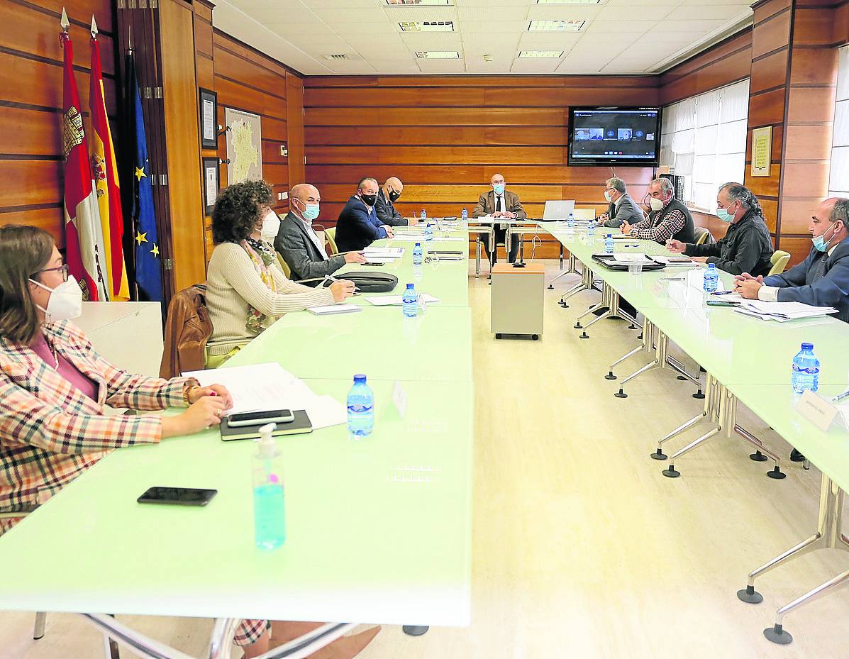 El consejero de Agricultura, Ganadería y Desarrollo Rural preside la reunión del Consejo Agrario.