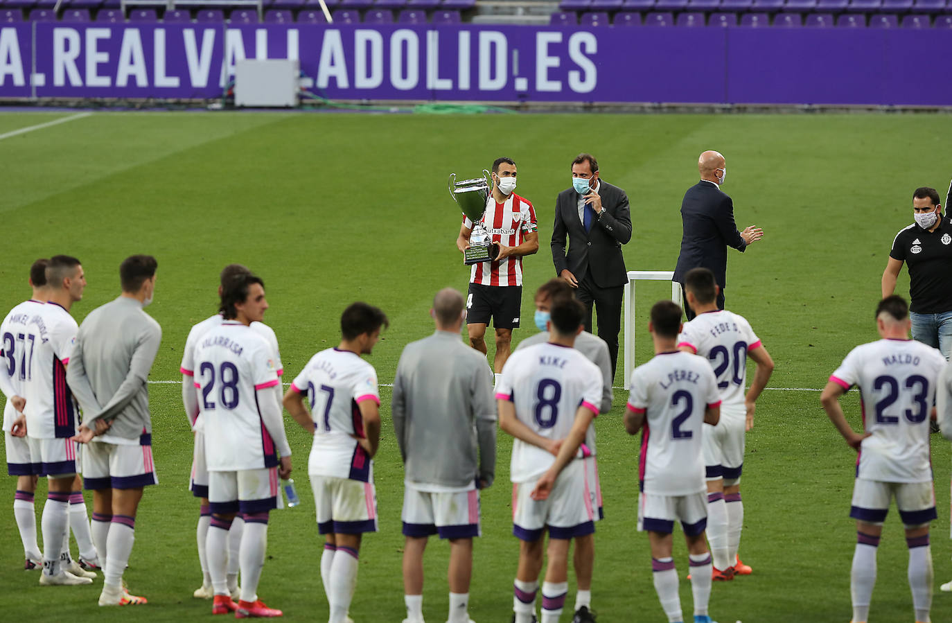 El equipo vallisoletano se enfrentó en la tarde de este jueves, 8 de octubre al equipo vasco. que consiguió alzarse con la victoria en la tanda de penaltis y que se llevará el premio a las vitrinas de Ibaigane.