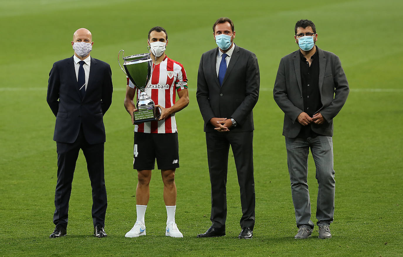 El equipo vallisoletano se enfrentó en la tarde de este jueves, 8 de octubre al equipo vasco. que consiguió alzarse con la victoria en la tanda de penaltis y que se llevará el premio a las vitrinas de Ibaigane.