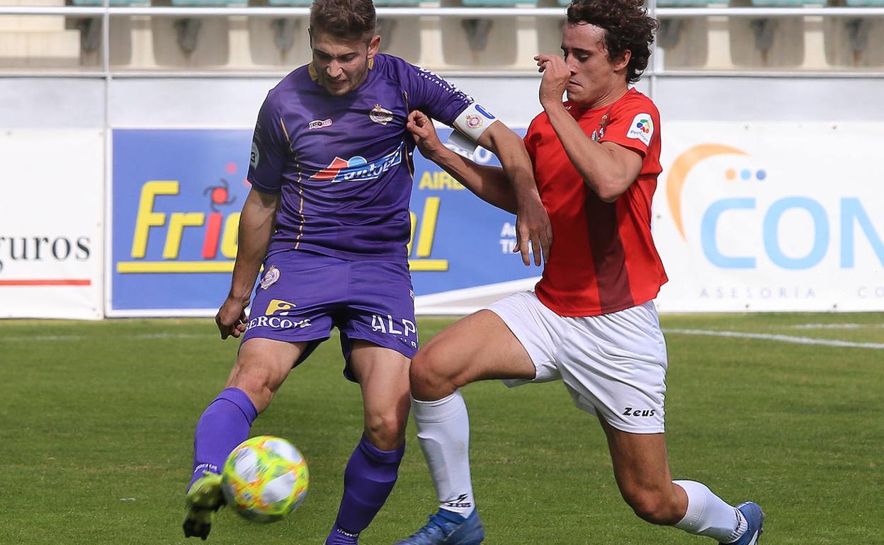 Imagen del último encuentro amistoso del Palencia Cristo. 